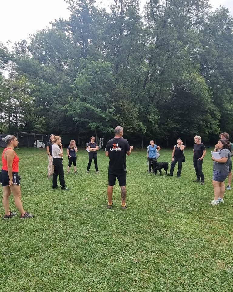 Lezione del Master Social Dog sul campo